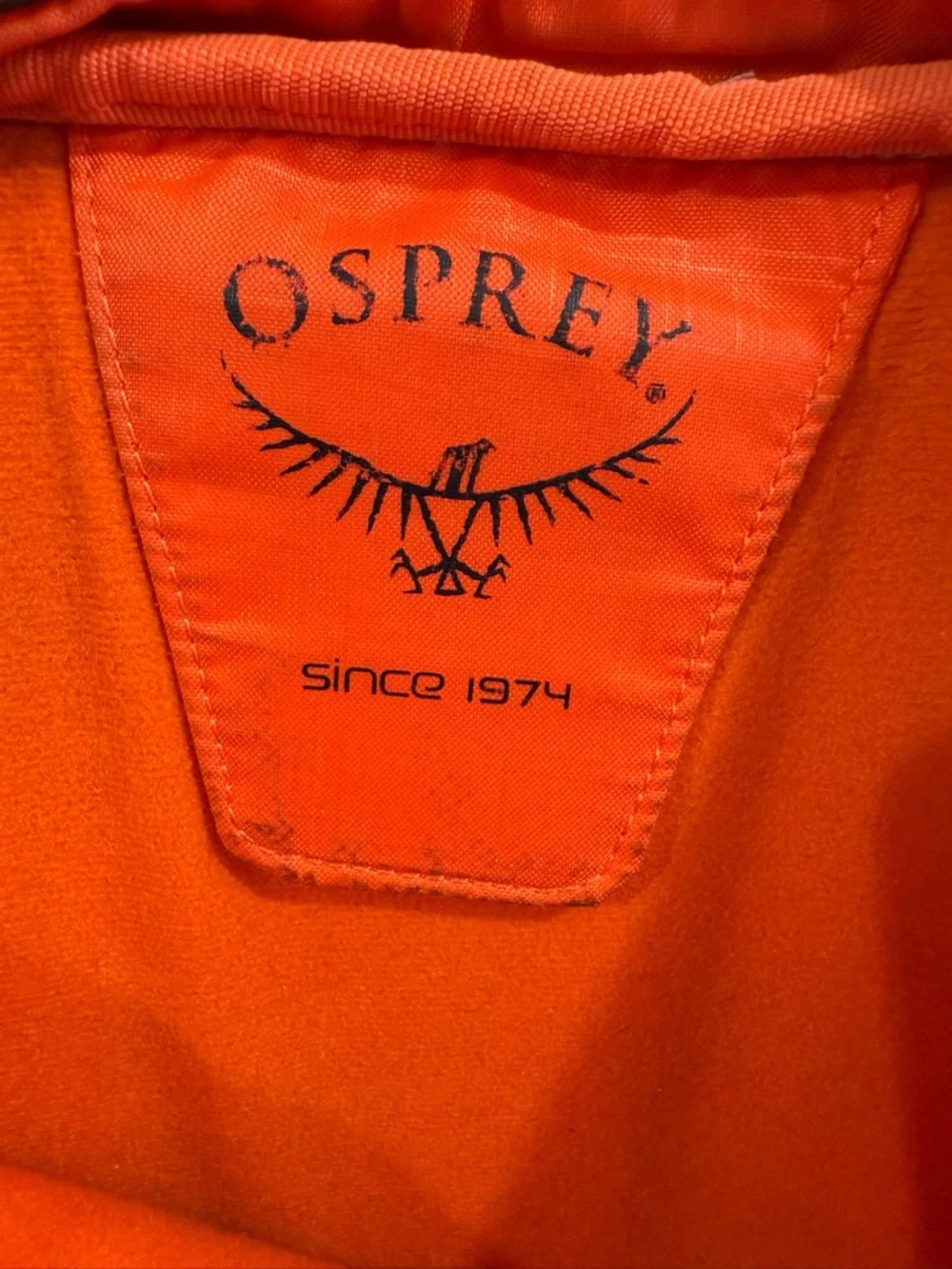OSPREY Olive Green Backpack with Scopely Embroidery